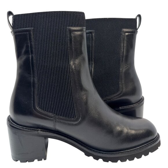 Seychelles Womens Far Fetched Chelsea Black Leather Size 9 - Picture 3 of 11